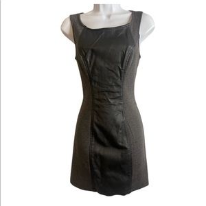 Bebe leather mini dress